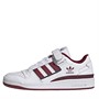 adidas Originals Forum Low Trainers Footwear White/Collegiate Burgundy/Collegiate Navy