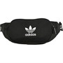 adidas Originals Mens Adicolor Branded Webbing Waist Bag Black/White