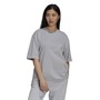 adidas Originals Womens Adicolor Heavy Single Jersey T-Shirt Light Solid Grey