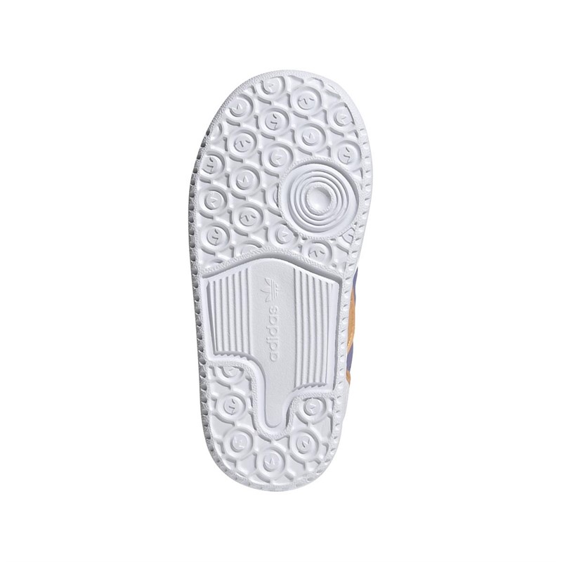 adidas Originals Infant Forum Low Trainers Footwear White/Light Purple/Magic Lilac