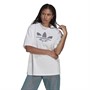 adidas Originals Dame Adicolor Iridescent Stered Trefoil Afslappet overdele Hvid