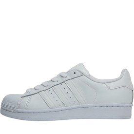 Kids Trainers, Cheap Infant Boys & Girls Trainers & Sneakers, UK ... adidas Originals Junior Superstar Foundation Trainers Footwear White