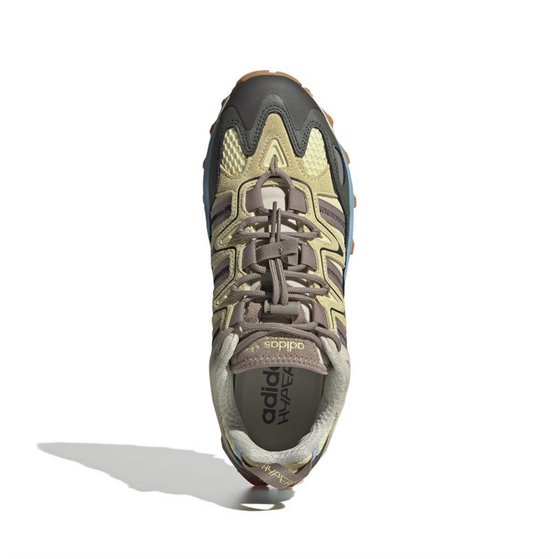adidas Originals Hyperturf Trainers Almost Yellow/Clear Blue/Shadow Olive