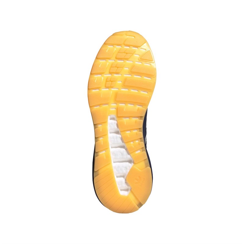 adidas Originals Mens ZX 2K Boost 2.0 Trainers Night Indigo/Silver Metallic/Flash Orange