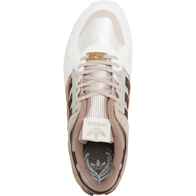 Buy adidas Originals Mens ZX 10000 C Trainers Classic Brown/Auburn/Off White