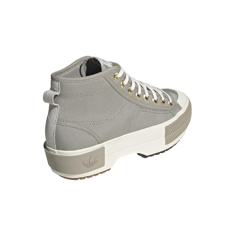 adidas Originals Womens Nizza Trek Trainers Feather Grey/Grey One/Light Brown