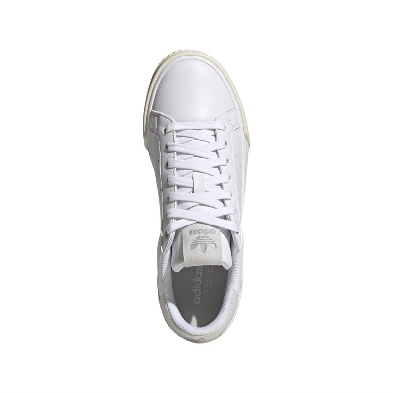 adidas Originals Womens Court Tourino Trainers Footwear White/Footwear White/Grey One