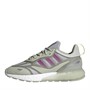 adidas Originals Womens ZX 2K Boost 2.0 Trainers Halo Green/Sonic Fuchsia/Metallic Silver
