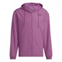 adidas Originals Mens Hyperreal Windbreaker Semi Pulse Lilac/Black