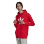 adidas Originals Sweats à Capuche Adicolor Classics Trefoil Homme Rouge