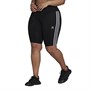 adidas Originals Womens Adicolor Classics High Waisted Primeblue Shorts (Plus Size) Black