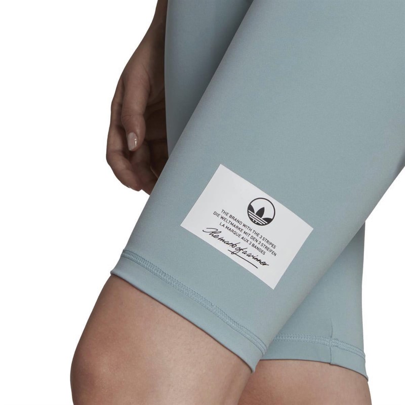 adidas Originals Womens Bike Short Leggings Magic Green