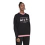 adidas Originals Womens Loose Disney Sweatshirt Black