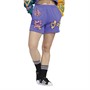 adidas Originals Womens Love Unites Loose Shorts Purple/Multi Colour