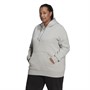 adidas Originals Womens Adicolor Essentials Hoodie (Plus Size) Medium Grey Heather