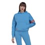 adidas Originals Womens Adicolor Neuclassics Hoodie Pulse Blue