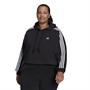 adidas Originals Womens Adicolor Classics Hoodie (Plus Size) Black