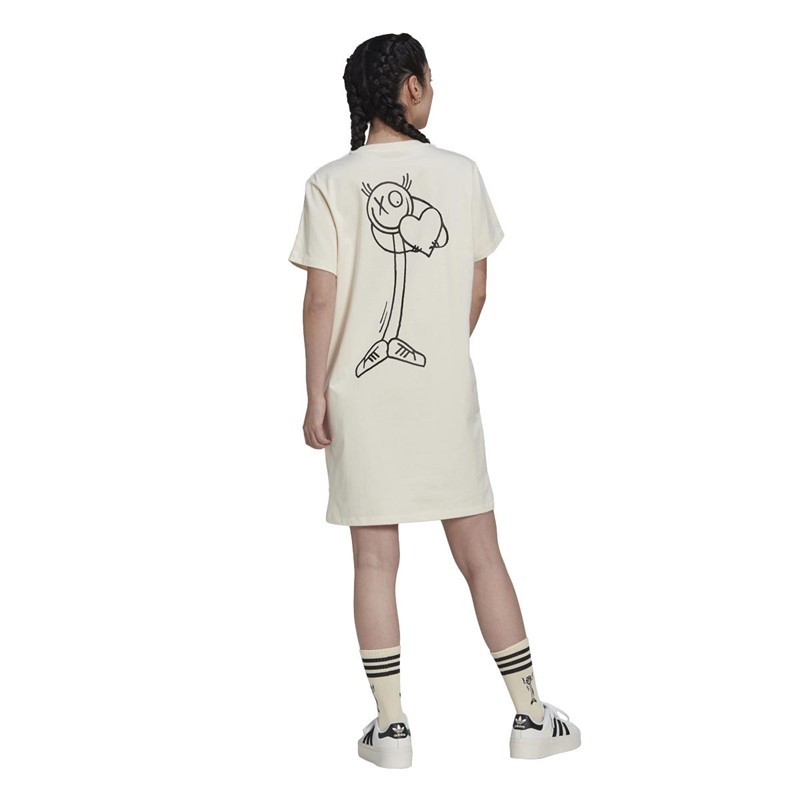 adidas Originals Womens X André Saraiva Tee Dress Non Dyed