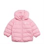 adidas Originals Infant Girls Adicolor Hooded Down Jacket Bliss Pink