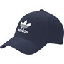 adidas Originals Mens Trefoil Baseball Cap Night Indigo
