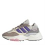 adidas Originals Junior Girls Girls Retropy F90 Trainers Aluminium/Purple Rush/Brown