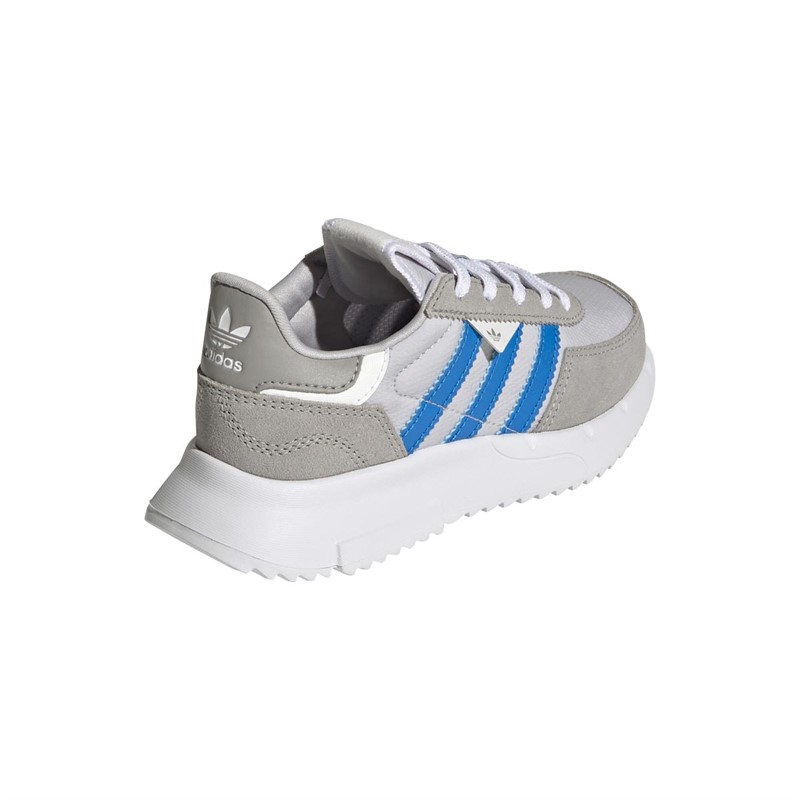 adidas Originals Kids Retropy F2 Trainers Team Mid Grey/Blue Rush/Footwear White