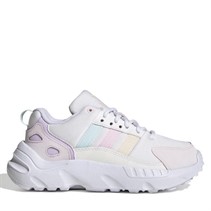 adidas Originals Girls ZX 22 Trainers Footwear White/Almost Pink/Almost Blue
