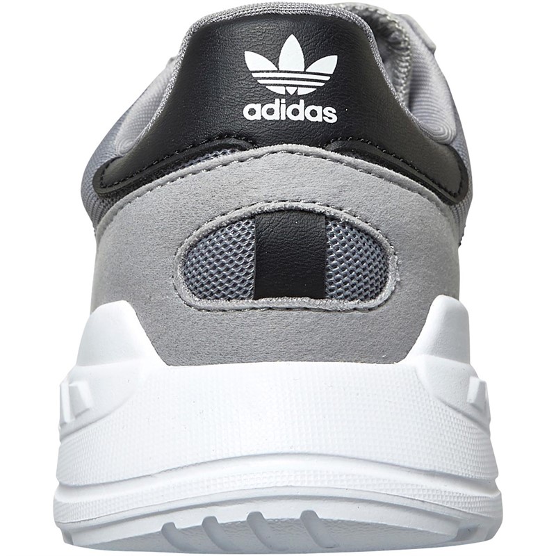 adidas Originals Boys La Trainer Lite Trainers Team Mid Grey/Footwear White/Core Black