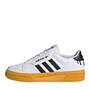 adidas Originals Junior Continental 80 Stripes Trainers Footwear White/Core Black/Team College Gold