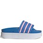 adidas Originals Sandales Adilette Bonega Femme Bleu Rush/Blanc/Magenta Pulse