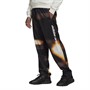 adidas Originals Mens Graphics Y2K Tracksuit Bottoms Black/Orange Rush
