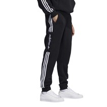 adidas Originals Mens Sprt Comfort 3-Stripes Joggers Black/White
