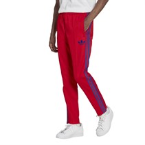 adidas Originals Mens Adicolor 70s Striped Tracksuit Bottoms Scarle