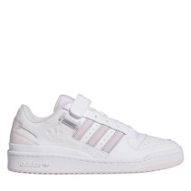 adidas Originals Mens Forum Low Trainers Footwear White/Almost Pink/Light Purple