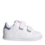 adidas Originals Infant Girls Stan Smith Trainers Footwear White/Footwear White/Core Black