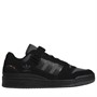 adidas Originals Mens Forum Low Trainers Core Black/Grey Six/Silver Metallic
