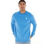 adidas Originals Mens Adicolor Essentials Trefoil Crewneck Sweatshirt Pulse Blue