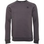 adidas Originals Mens Adicolor Essentials Trefoil Crewneck Sweatshirt Grey Five/Black