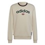 adidas Originals Mens Collegiate Crew Sweatshirt Wonder White/Wonder White