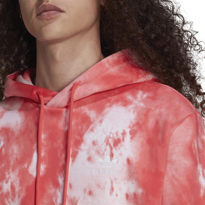 adidas Originals Mens Adicolor Essentials Trefoil Hoodie Semi Turbo/Multicolour