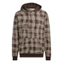 adidas Originals Mens R.Y.V. Reveal Allover Print Graphic Hoodie Chalky Brown