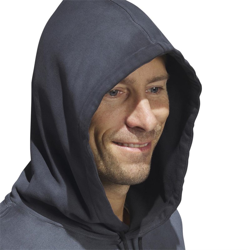 adidas Originals Mens Essentials+ Dye Hoodie Black/White
