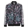 adidas Originals Girls Allover Print Superstar Track Top Black/Bliss Lilac/Semi Mint Rush