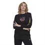 adidas Originals Womens Always Original Graphic Long Sleeve T-Shirt Black