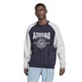 adidas Originals Mens Varsity Crewneck Sweatshirt Legend Ink