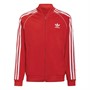 adidas Originals Junior Boys Adicolor Superstar Track Top Vivid Red/White