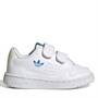 adidas Originals Infant Boys NY 90 Trainers Footwear White/Blue Rush/Ecru Tint