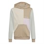 adidas Originals Junior Boys Colourblock Hoodie Wonder White/Magic Beige/Linen Green/Almost Pink