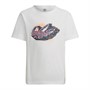 adidas Originals Boys Graphic T-Shirt White