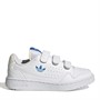 adidas Originals Boys NY 90 Trainers Footwear White/Blue Rush/Ecru Tint